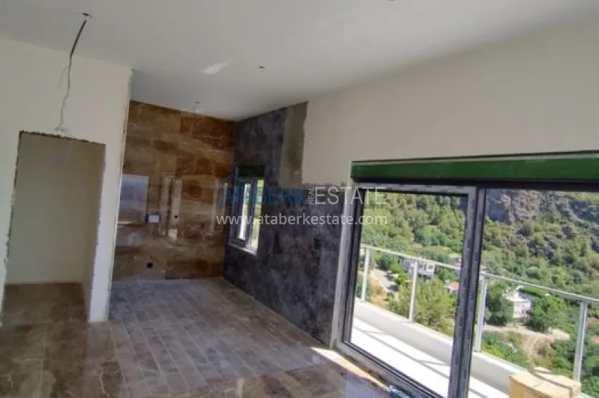 Приобрести Новый элитный проект жилого комплекса в Алании – горный район Тепе 38 