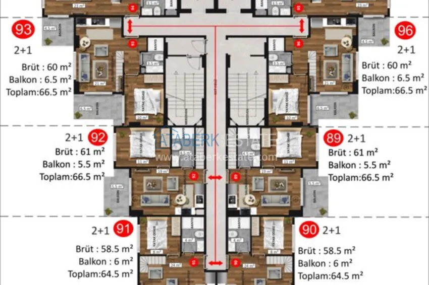 Купить дешево Новый проект элитного жилого комплекса в Махмутларе с правом на турецкое гражданство 1 
