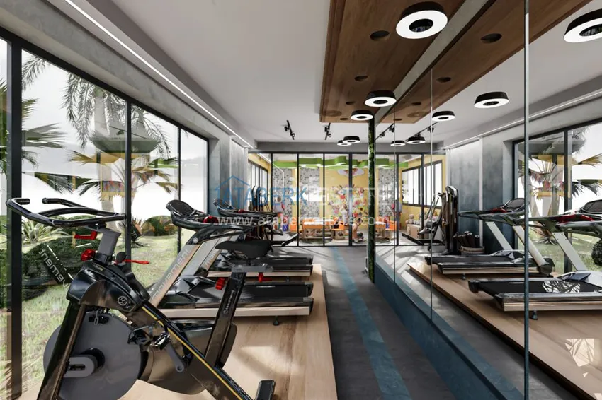 Квартиры в Алании на этапе строительства район Махмутлар 17 