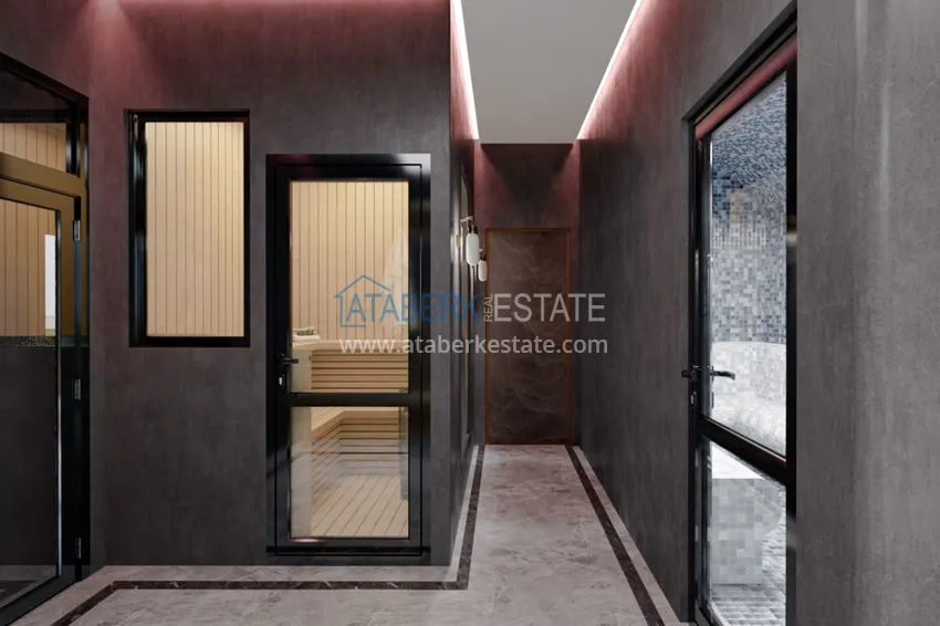 Квартиры в Алании на этапе строительства район Махмутлар 21 