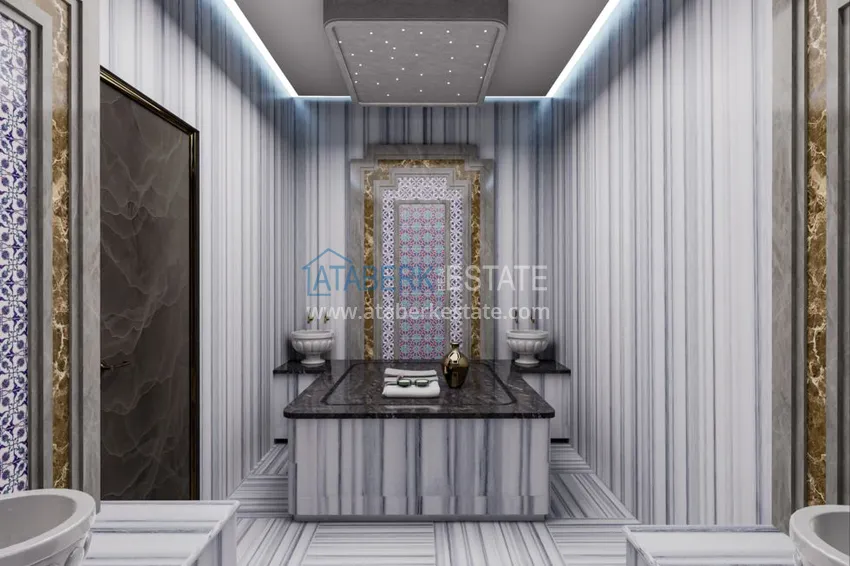 Квартиры в Алании на этапе строительства район Махмутлар 24 