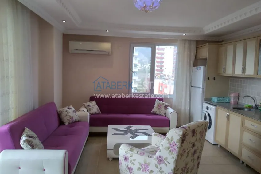 Приобрести Квартира в Махмутларе в комплексе городского типа с бассейном  1 