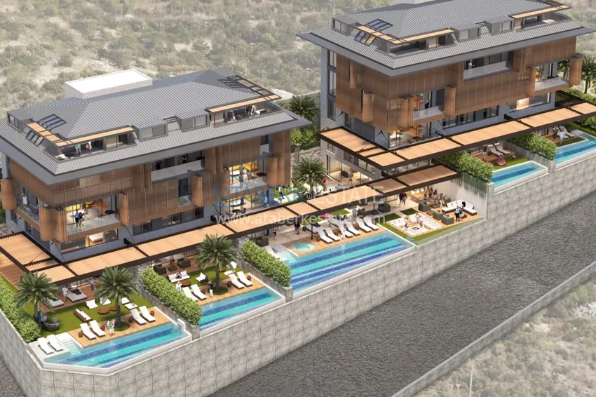 Новый эксклюзивный проект клубного жилого комплекса в Алании 3 