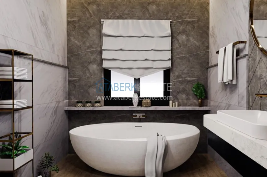 Приобрести Эксклюзивная вилла в Каргыджаке на этапе строительства – рассрочка и право на гражданство  10 