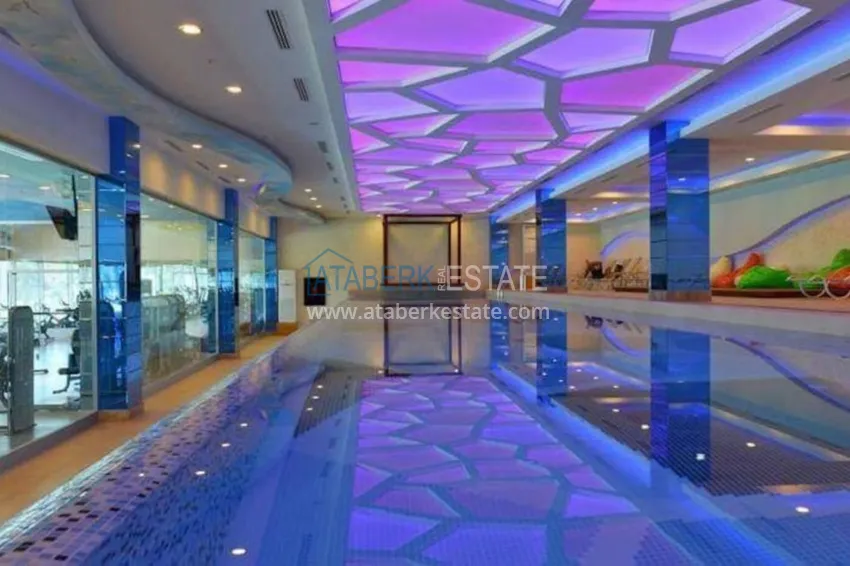 Квартира в Махмутларе с мебелью и роскошным открытым видом на море 19 