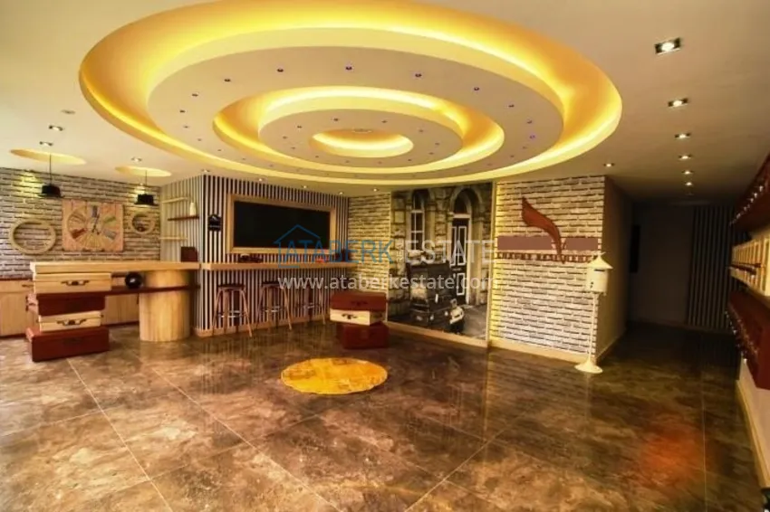 Квартира в Махмутлар двухкомнатная с мебелью в современной резиденции  10 