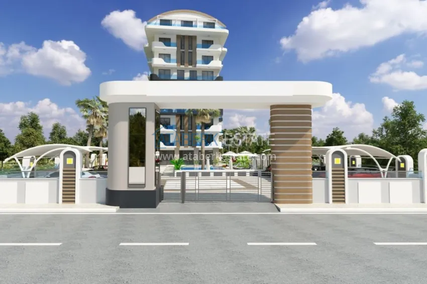 Новый высококачественный проект жилого комплекса в центре Авсаллара 10 