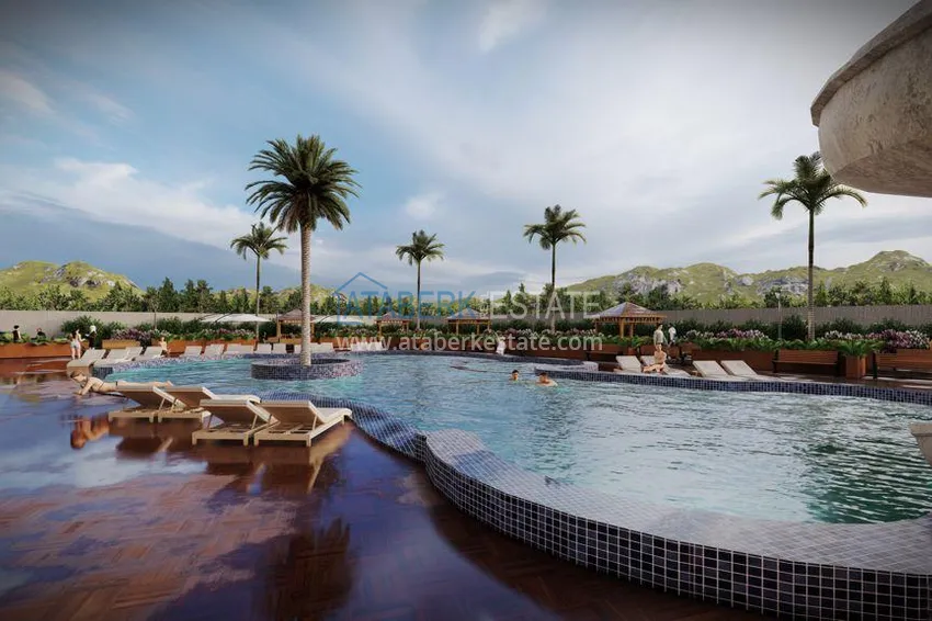 Инвестиционно-выгодный проект жилого комплекса в Махмутларе 11 