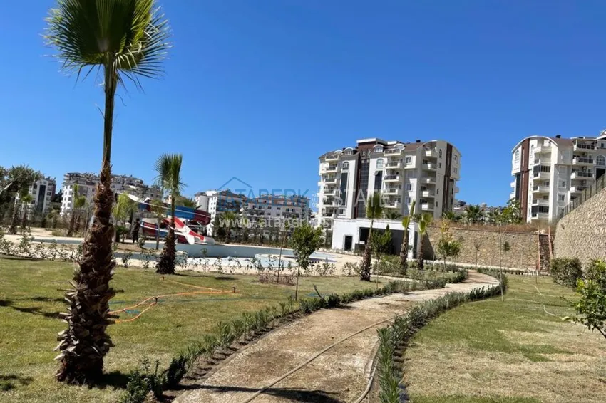 Квартира с чистовой отделкой в новом комплексе в Авсалларе 10 