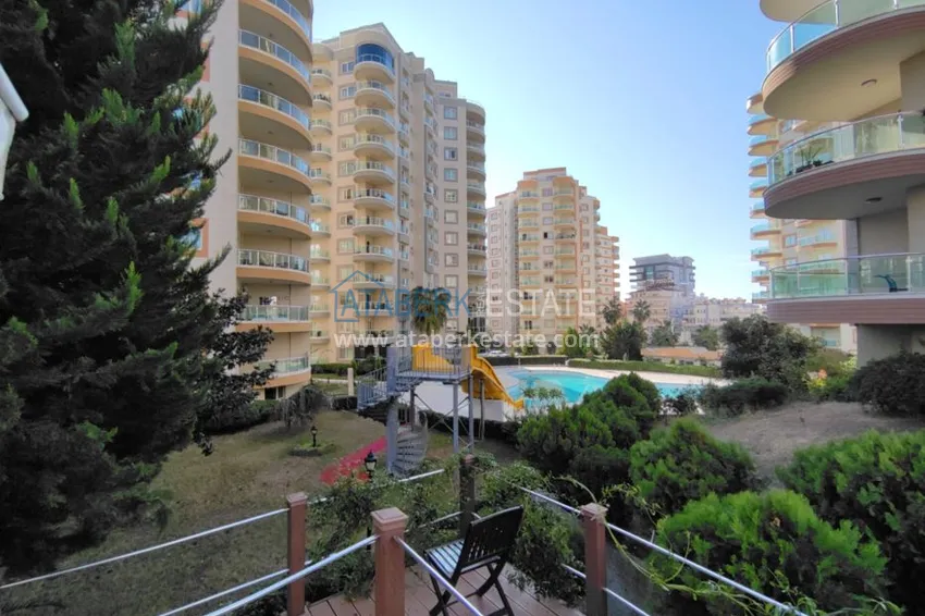 Квартира в Махмутларе с мебелью видом на море и горы 12 