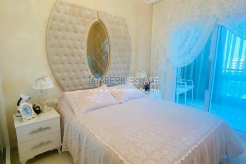 Приобрести Квартира в Махмутларе видовая, меблированная в комплексе премиум класса  11 