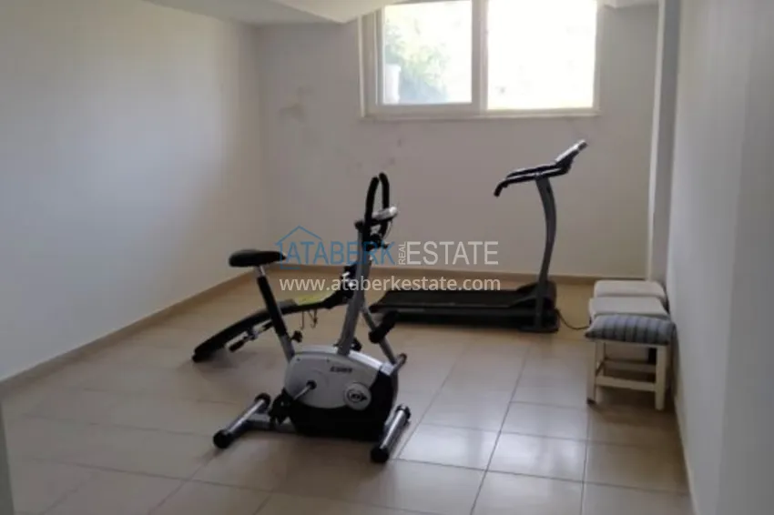 Для аренды двухкомнатная квартира в Авсалларе, вблизи пляжа Инджекум №4  12 