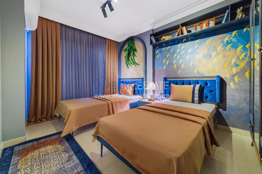 Приобрести Квартира в Махмутларе – оригинальный дизайн интерьера, вид на море и горы 12 