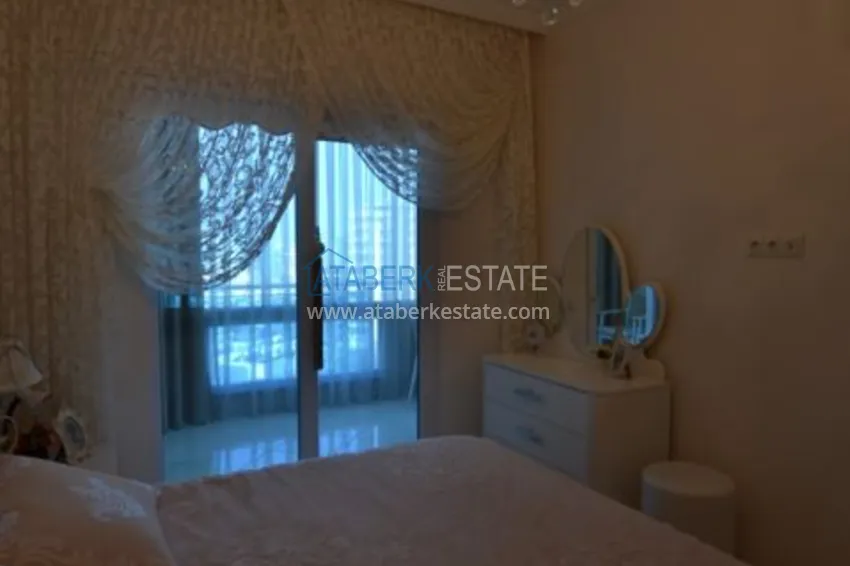 Приобрести Квартира в Махмутларе видовая, меблированная в комплексе премиум класса  12 