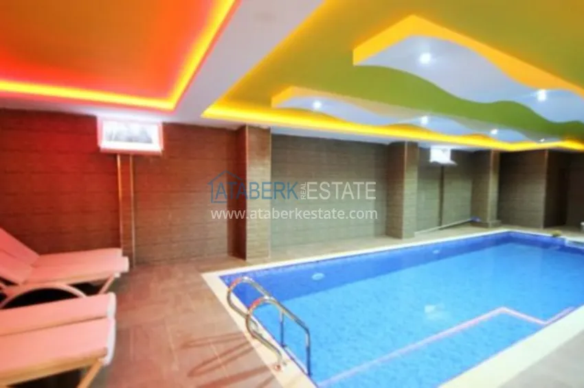 Квартира в Махмутларе, с мебелью в современном комплексе 13 