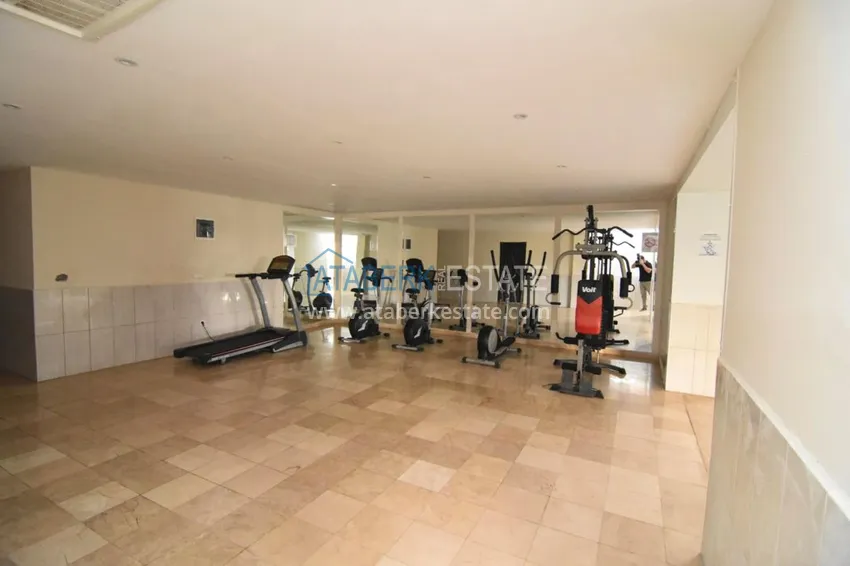 Квартира в Махмутлар меблированная с открытым видом на горы и море  10 