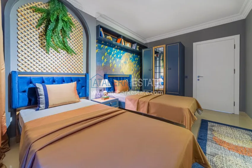 Приобрести Квартира в Махмутларе – оригинальный дизайн интерьера, вид на море и горы 13 