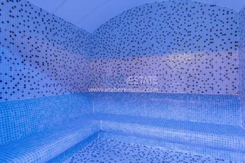 Квартира в Махмутларе, с мебелью в современном комплексе 14 