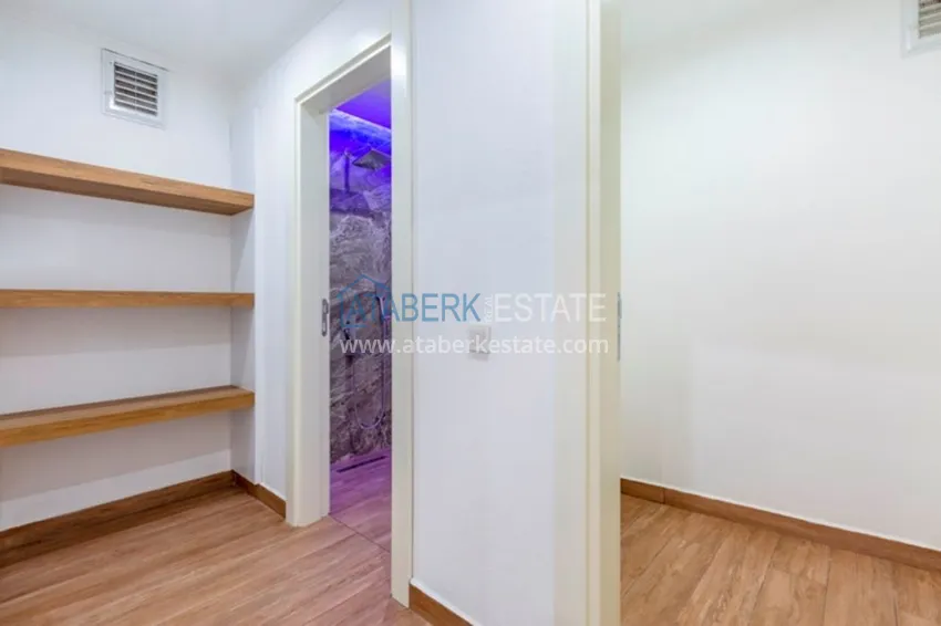 Квартиры в центре Алании - новостройка, район пляжа Кейкубат, 50 метров от моря  13 