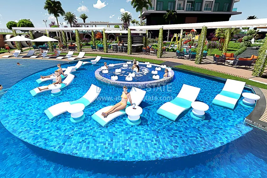 Новый проект элитного жилого комплекса в Махмутларе с правом на турецкое гражданство 16 