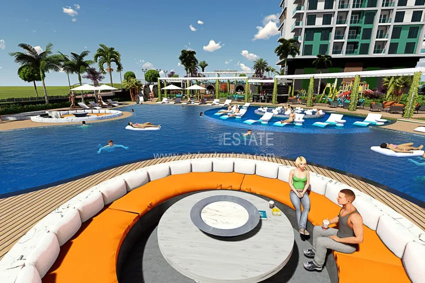 Новый проект элитного жилого комплекса в Махмутларе с правом на турецкое гражданство 17 