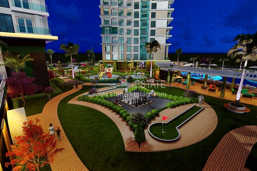 Новый проект элитного жилого комплекса в Махмутларе с правом на турецкое гражданство 21 