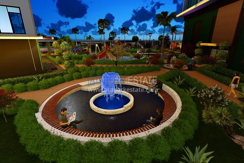 Новый проект элитного жилого комплекса в Махмутларе с правом на турецкое гражданство 24 