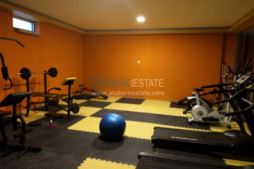 Квартира в Махмутларе, с мебелью в современном комплексе 16 