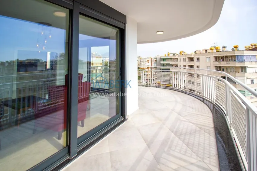 Приобрести Квартира в центре Алании стильный интерьер, отдельная кухня, застекленный балкон  15 