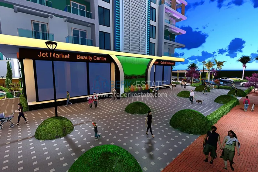 Новый проект элитного жилого комплекса в Махмутларе с правом на турецкое гражданство 28 