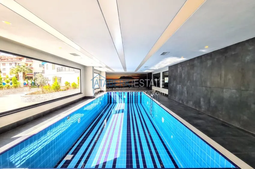 Квартира в центре Алании, район пляжа Клеопатра меблированная  16 