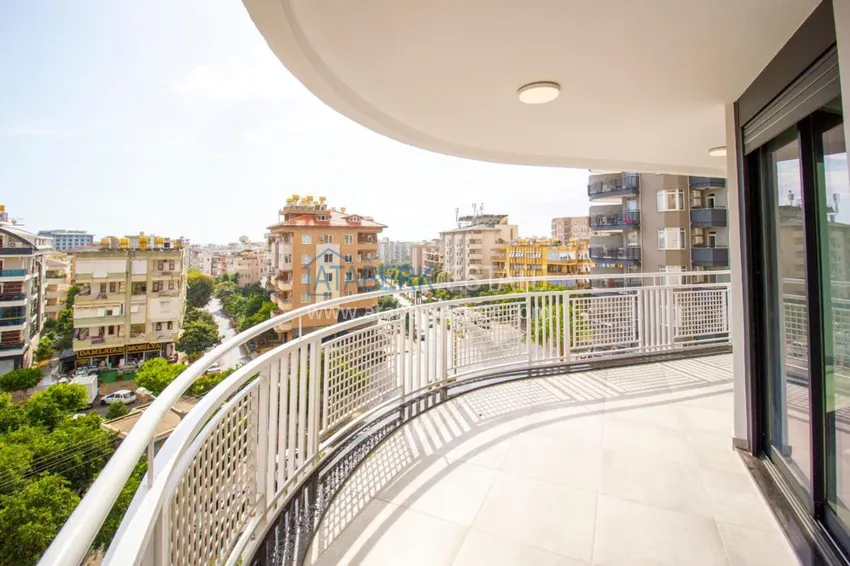 Приобрести Квартира в центре Алании стильный интерьер, отдельная кухня, застекленный балкон  16 