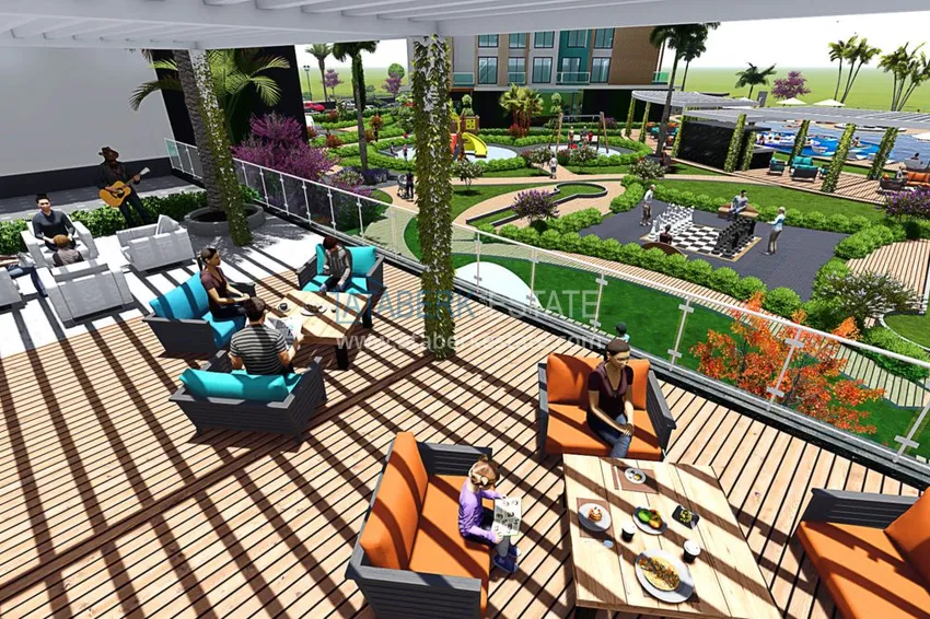 Новый проект элитного жилого комплекса в Махмутларе с правом на турецкое гражданство 32 