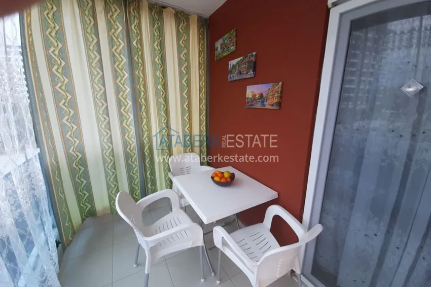 Приобрести Квартира в Махмутларе с застекленным балконом и мебелью 17 