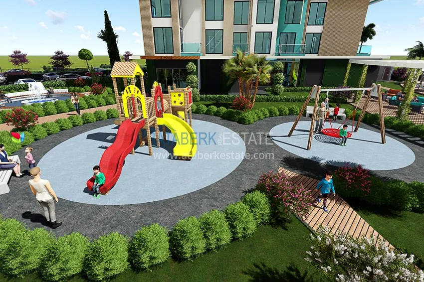 Новый проект элитного жилого комплекса в Махмутларе с правом на турецкое гражданство 33 