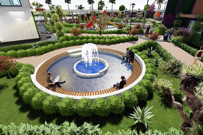 Новый проект элитного жилого комплекса в Махмутларе с правом на турецкое гражданство 42 