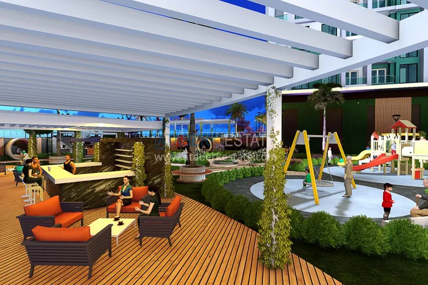 Новый проект элитного жилого комплекса в Махмутларе с правом на турецкое гражданство 34 