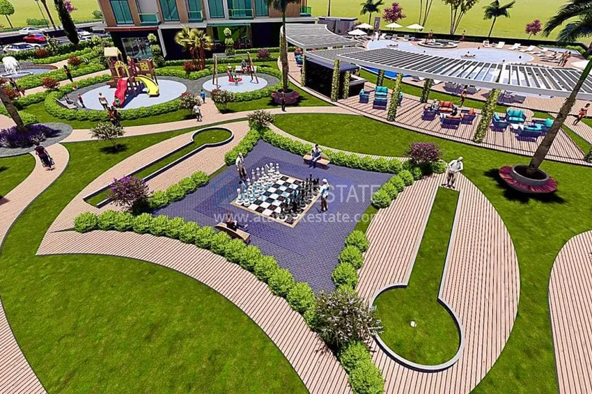 Новый проект элитного жилого комплекса в Махмутларе с правом на турецкое гражданство 39 