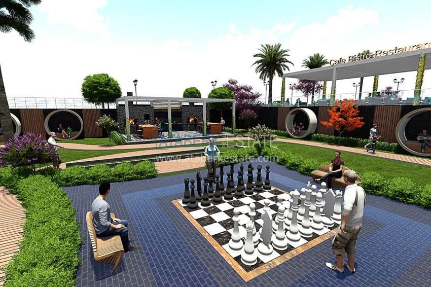 Новый проект элитного жилого комплекса в Махмутларе с правом на турецкое гражданство 40 