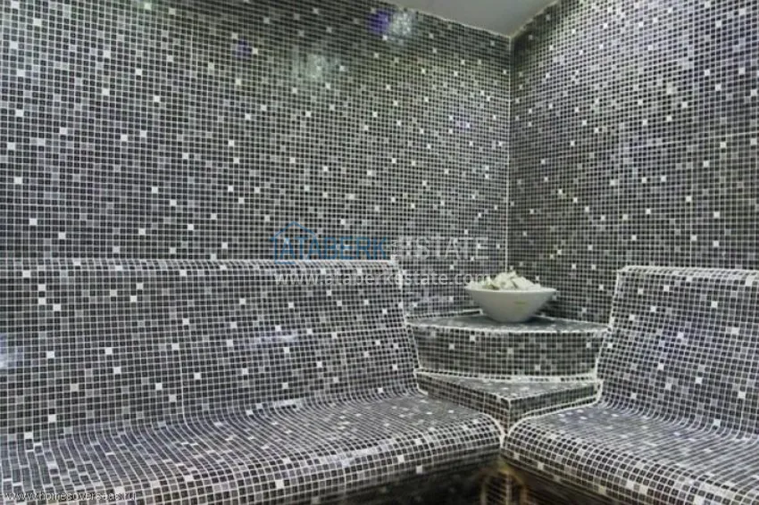 Квартира в Махмутлар двухкомнатная с мебелью в современной резиденции  19 