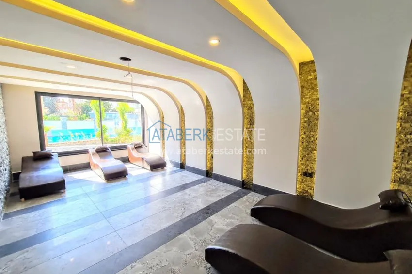 Квартира в центре Алании, район пляжа Клеопатра меблированная  20 