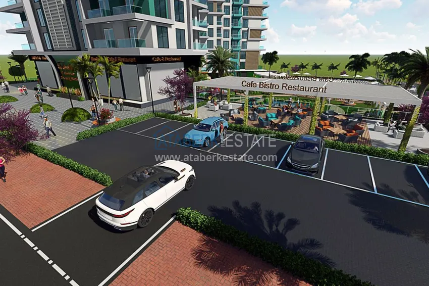 Новый проект элитного жилого комплекса в Махмутларе с правом на турецкое гражданство 46 