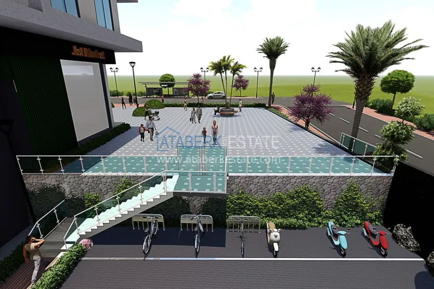 Новый проект элитного жилого комплекса в Махмутларе с правом на турецкое гражданство 47 