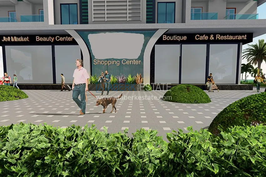 Новый проект элитного жилого комплекса в Махмутларе с правом на турецкое гражданство 48 