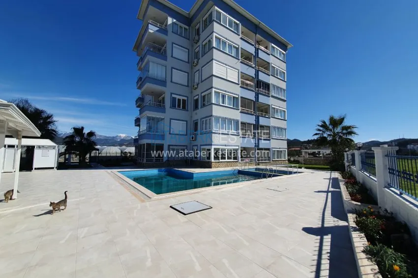 Квартира в районе Демирташ двухкомнатная в уютном жилом комплексе 1 