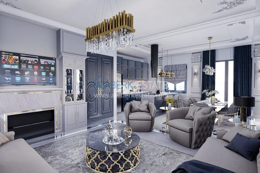 Приобрести Эксклюзивная вилла в Каргыджаке на этапе строительства – рассрочка и право на гражданство  1 