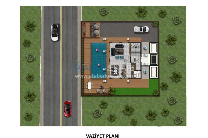 Купить дешево Эксклюзивная вилла в Каргыджаке на этапе строительства – рассрочка и право на гражданство  1 