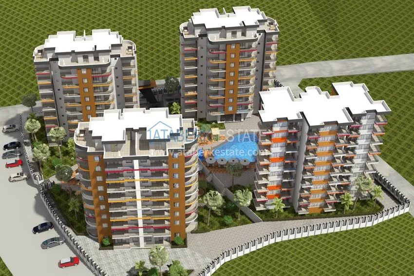 Квартира в Махмутларе от инвестора двухкомнатная с чистовой отделкой 1 