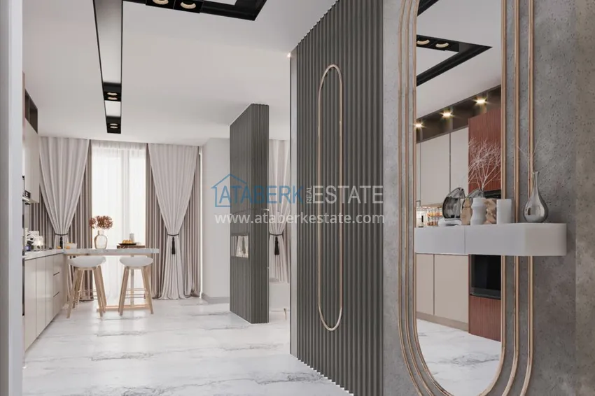 Приобрести Новый проект жилого комплекса в Махмутларе по ценам от застройщика 1 