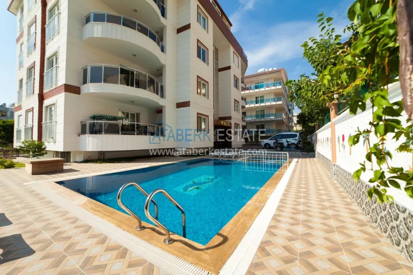 Для аренды двухкомнатная квартира в Авсалларе, вблизи пляжа Инджекум №4  1 